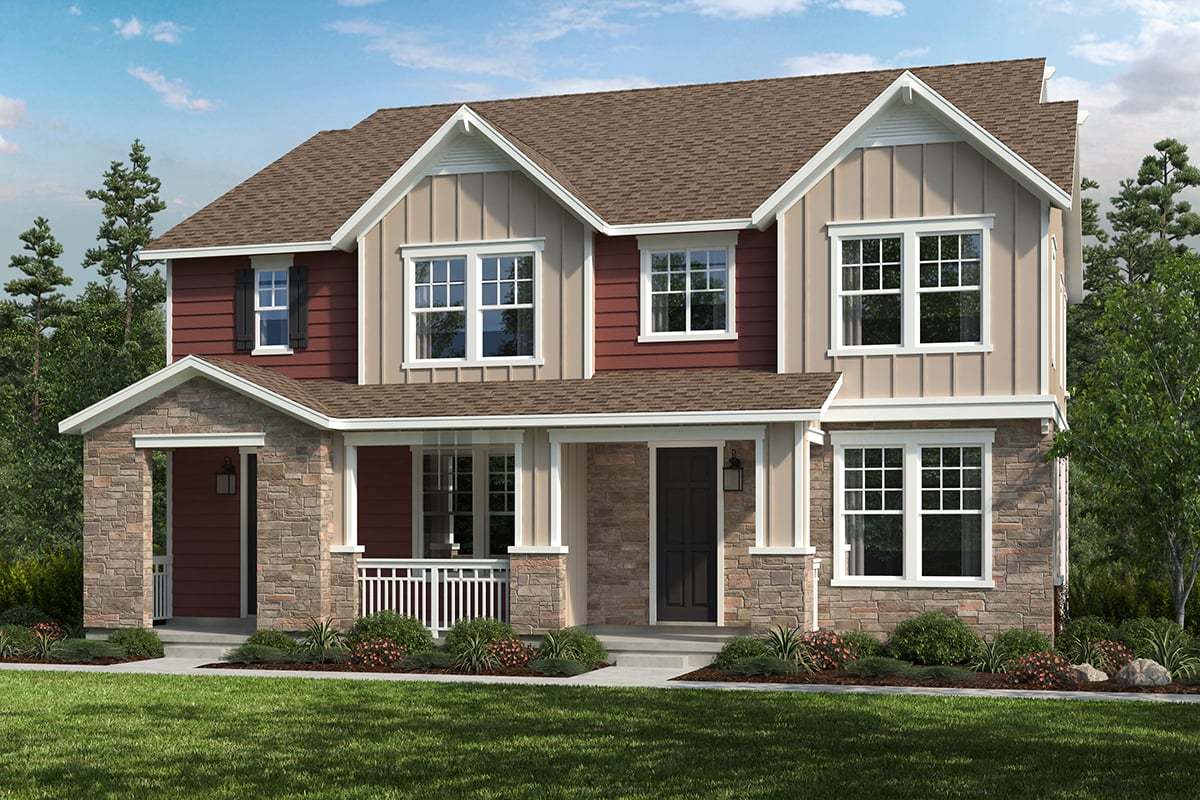 Plan 1755 elevations