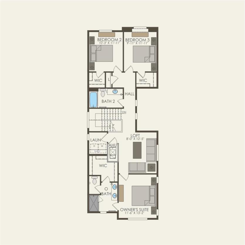 6322 N MALAYA ST (Blake) - floorplan image