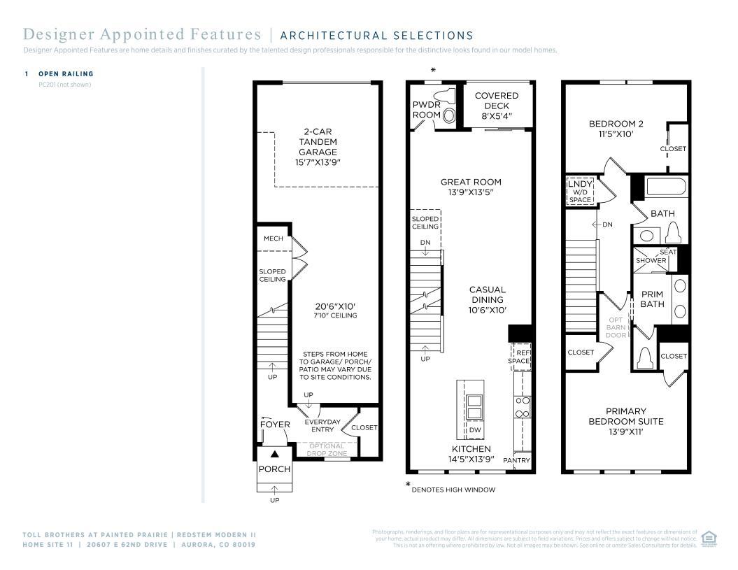 20607 E 62nd Dr (Redstem) - floorplan image