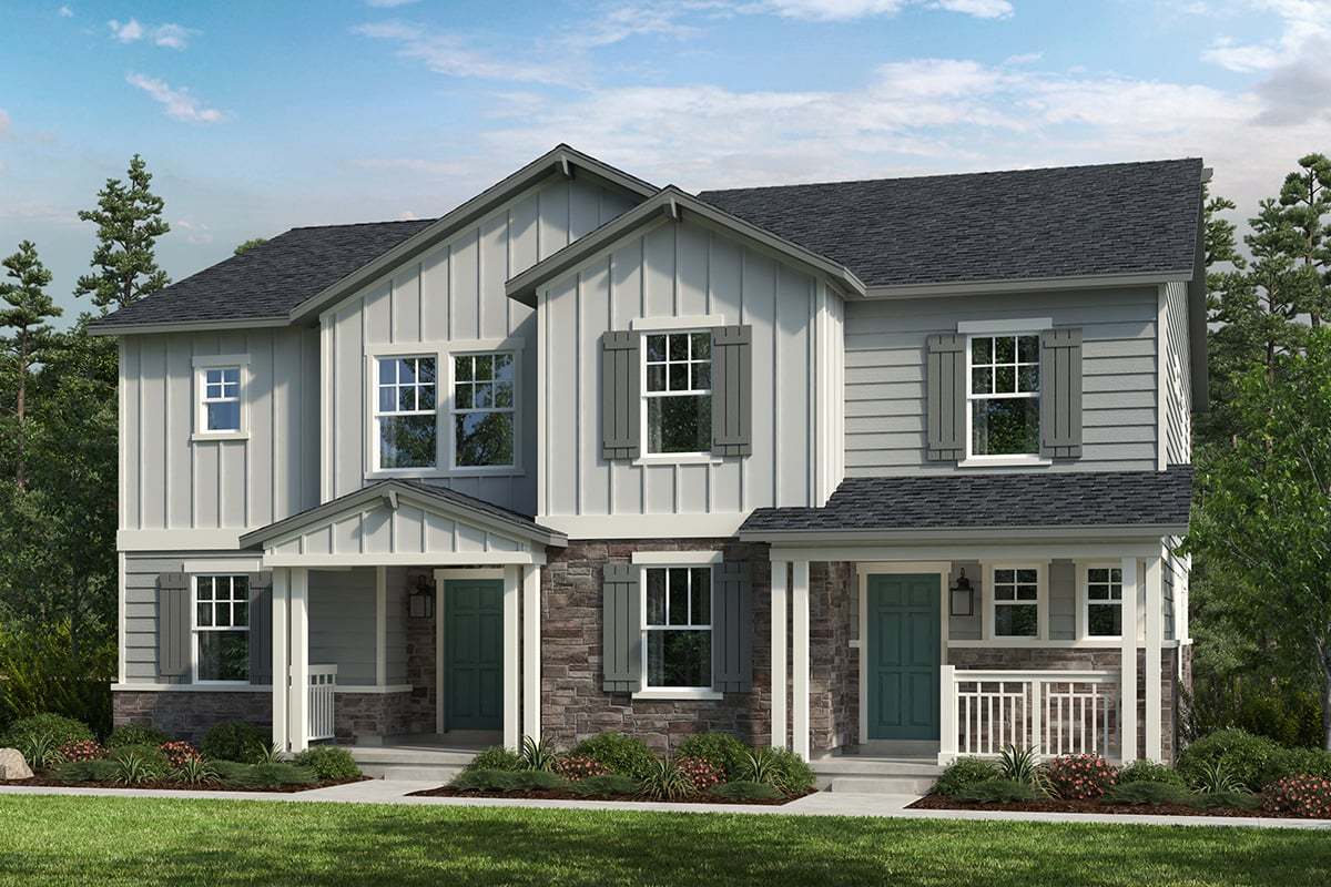 Plan 1429 Modeled elevations