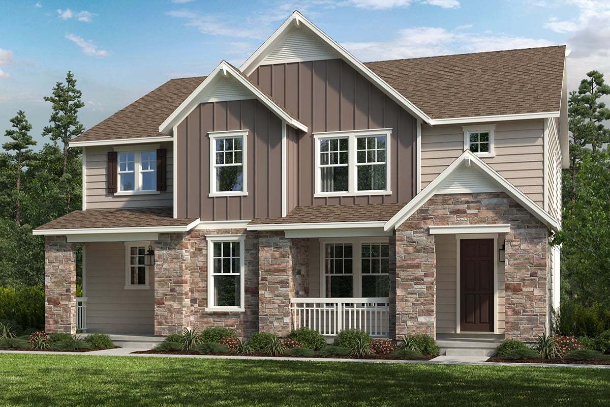 Plan 1755 elevations