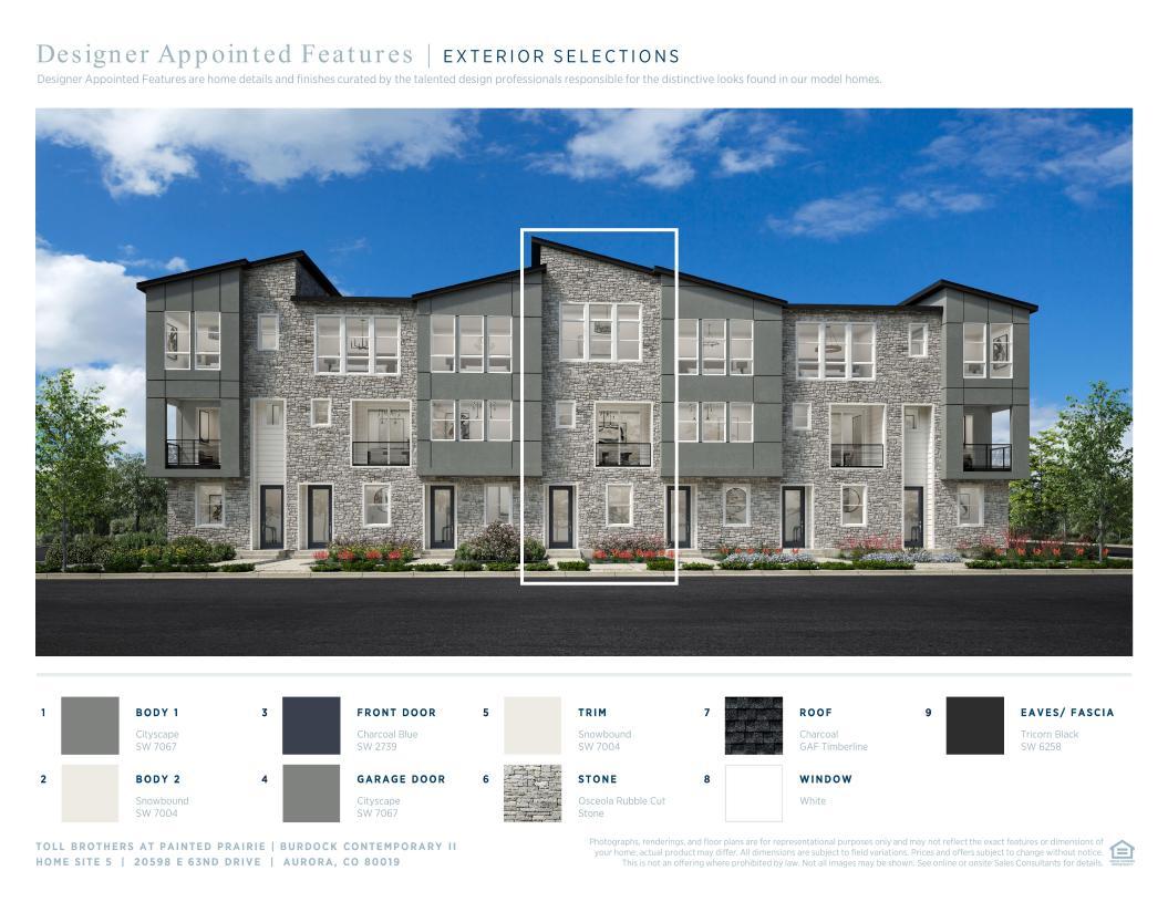 20598 E 63rd Ave (Burdock) - floorplan image