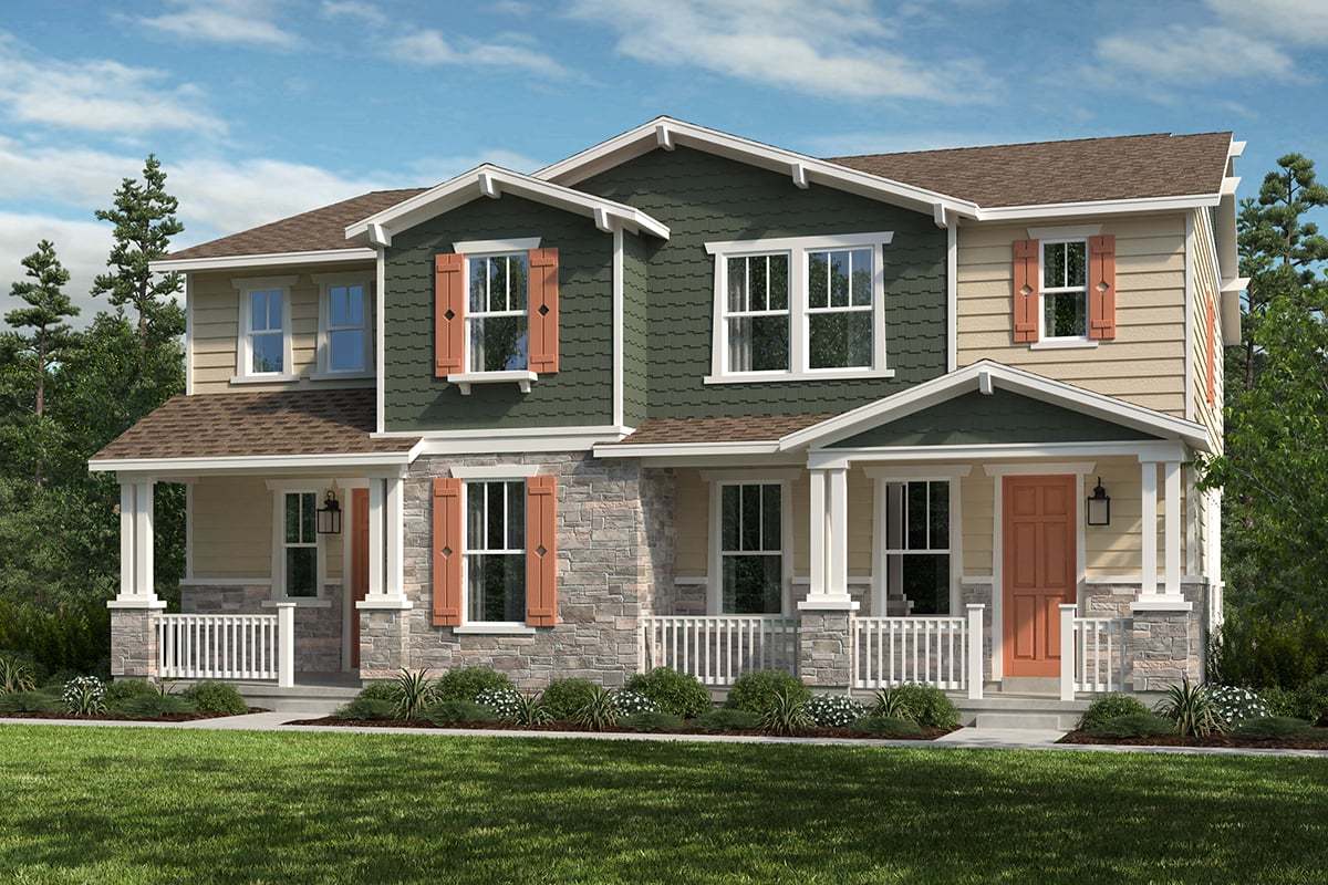 Plan 1755 elevations