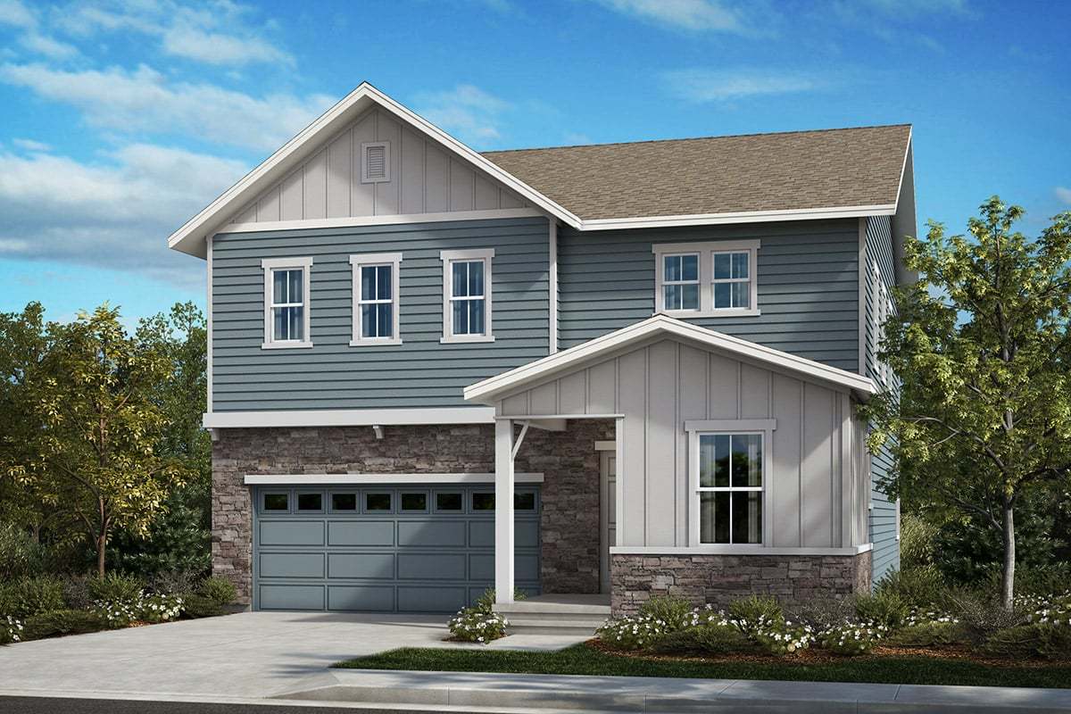 Plan 2284 Modeled elevations