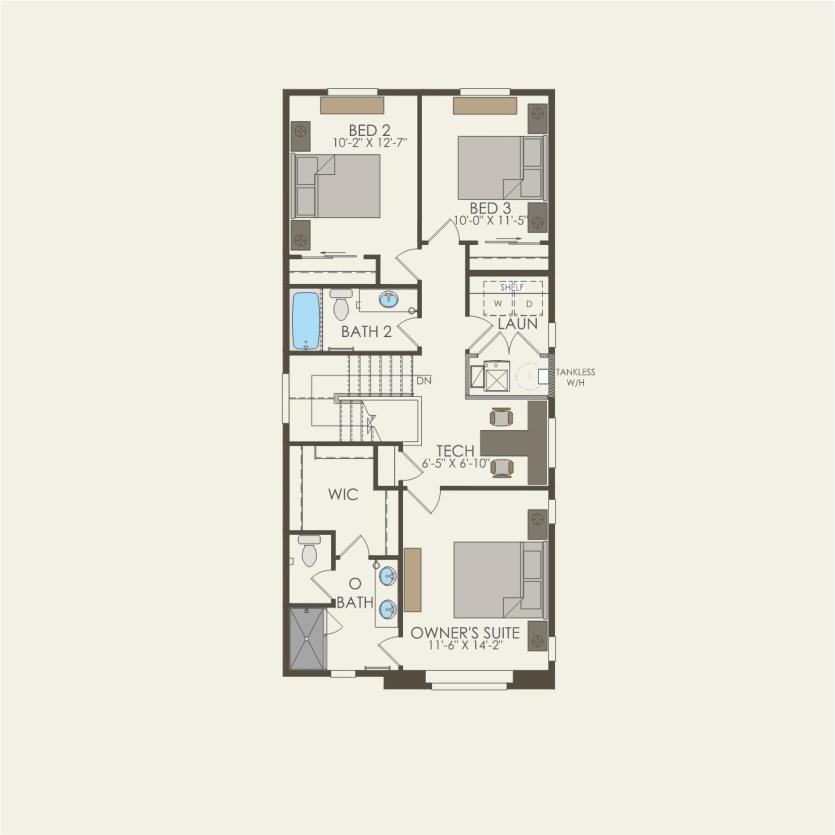 6310 N MALAYA ST (Arrabelle) - floorplan image
