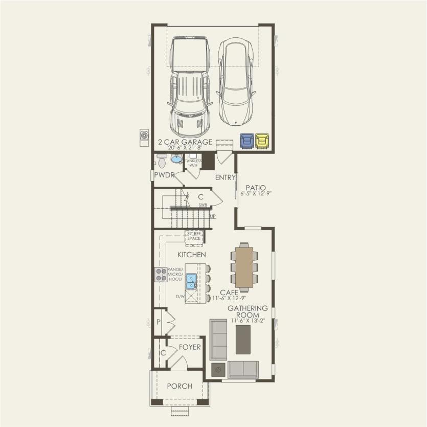 6312 N MALAYA ST (Blake) - floorplan image