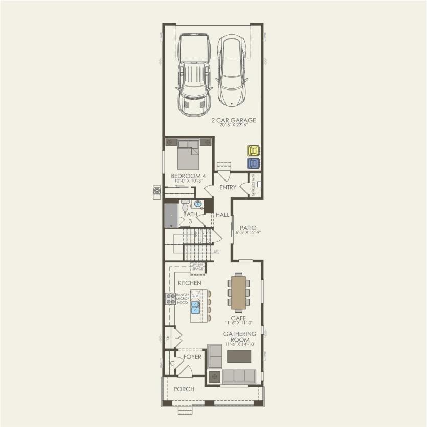 6237 N NEPAL ST (Rowen) - floorplan image