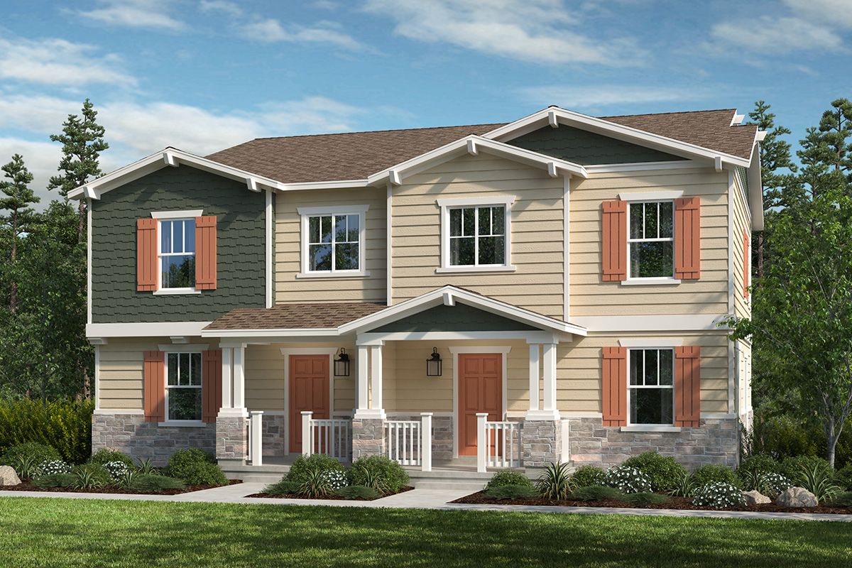 Plan 1672 Modeled elevations