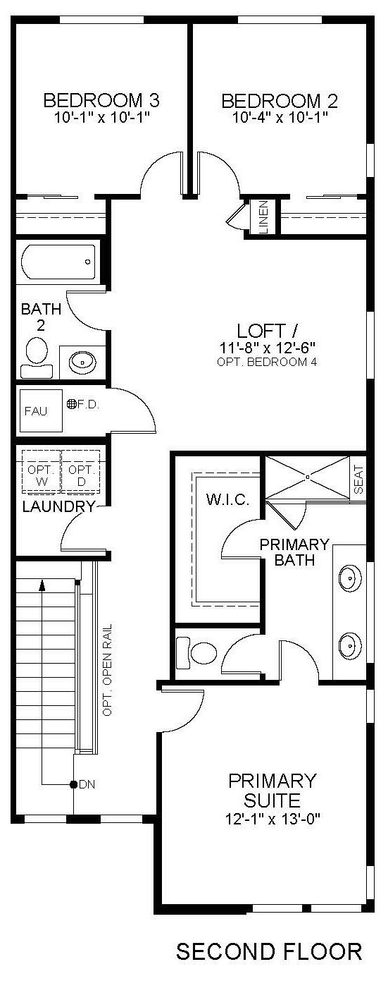 5686 N. Killarney Court (Silverton) - floorplan image