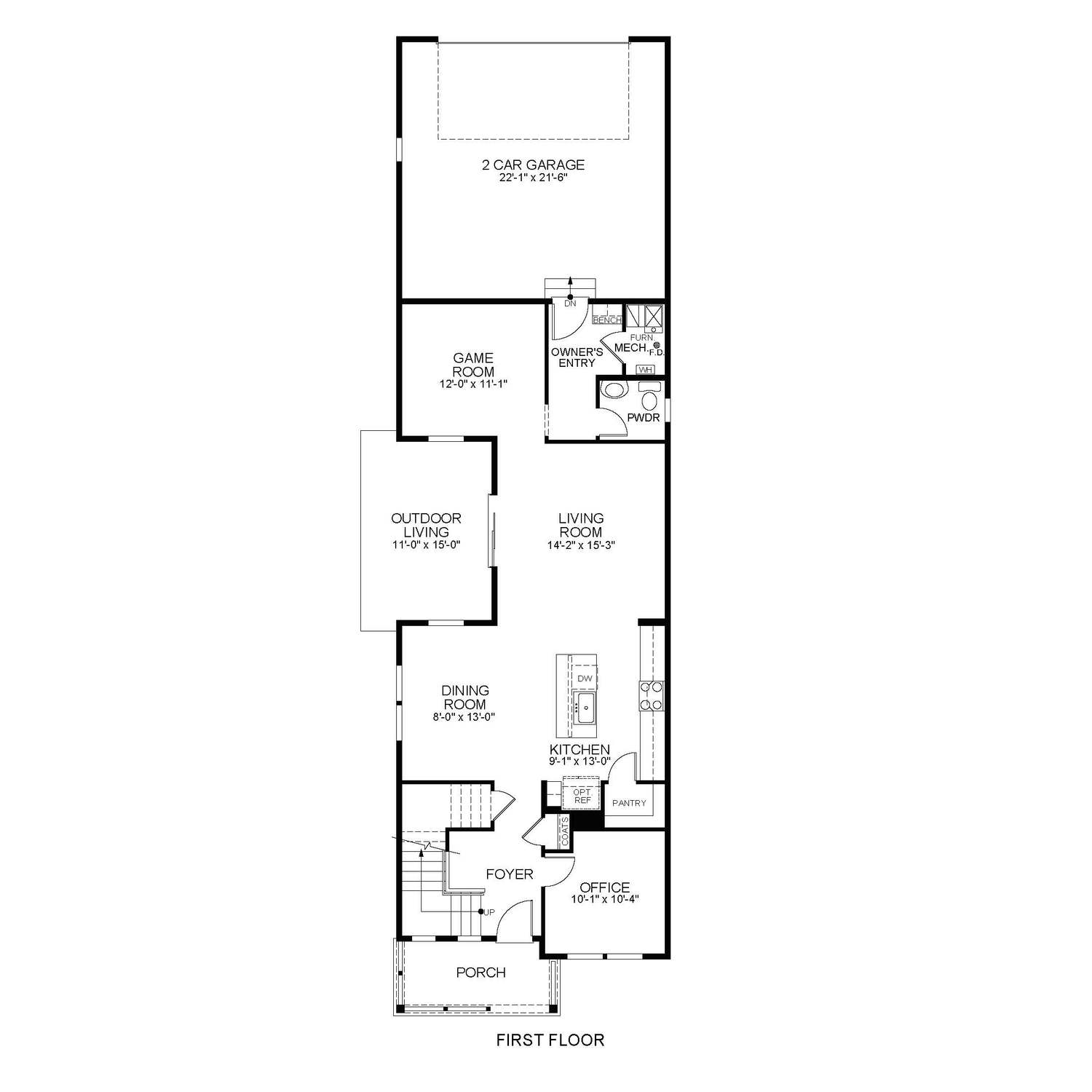 5826 N Orleans Street (Dillion) - floorplan image