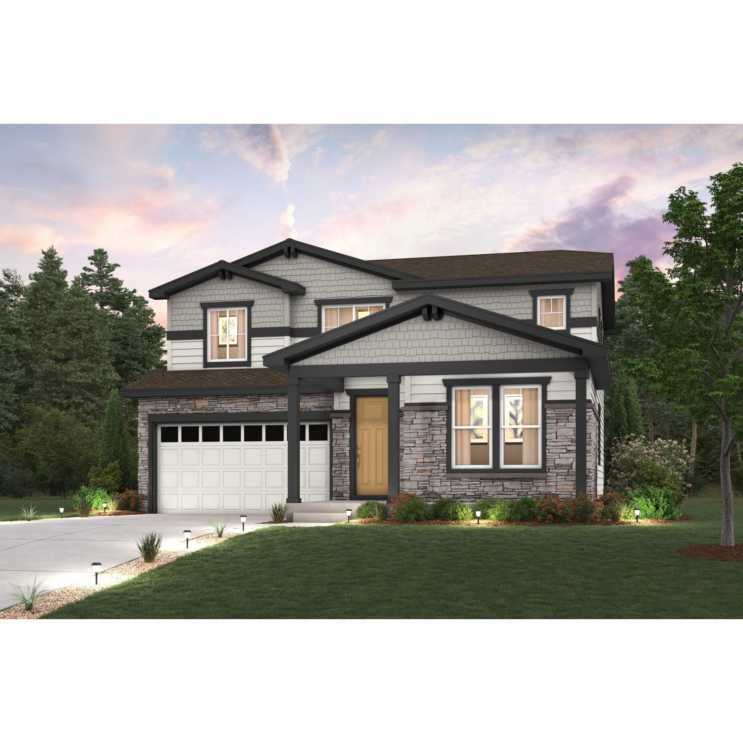 The Marion | Residence 39208 elevations
