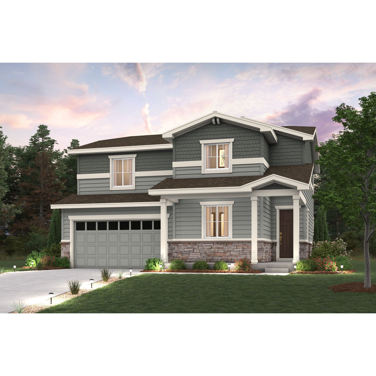 The Powell | Residence 39206 elevations