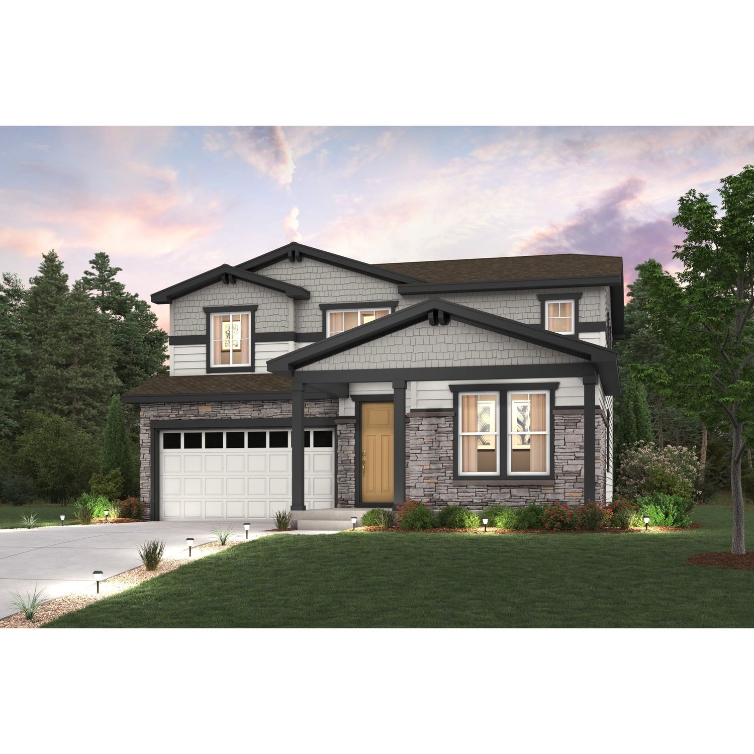 The Marion | Residence 39208 elevations