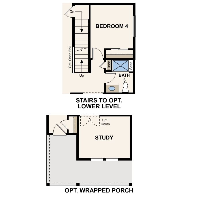 20254 E. 59th Avenue (The Marion | Residencia 39208) - imagen del plano de planta
