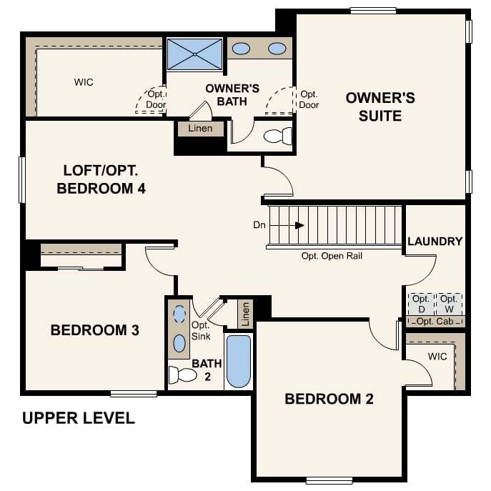 5772 N. Indigo Rose Street (The Powell | Residence 39206) - floorplan image