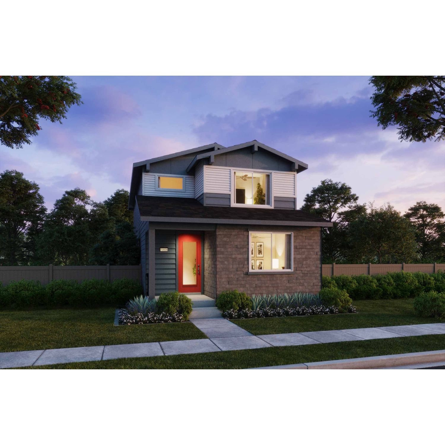 Plan 3 elevations