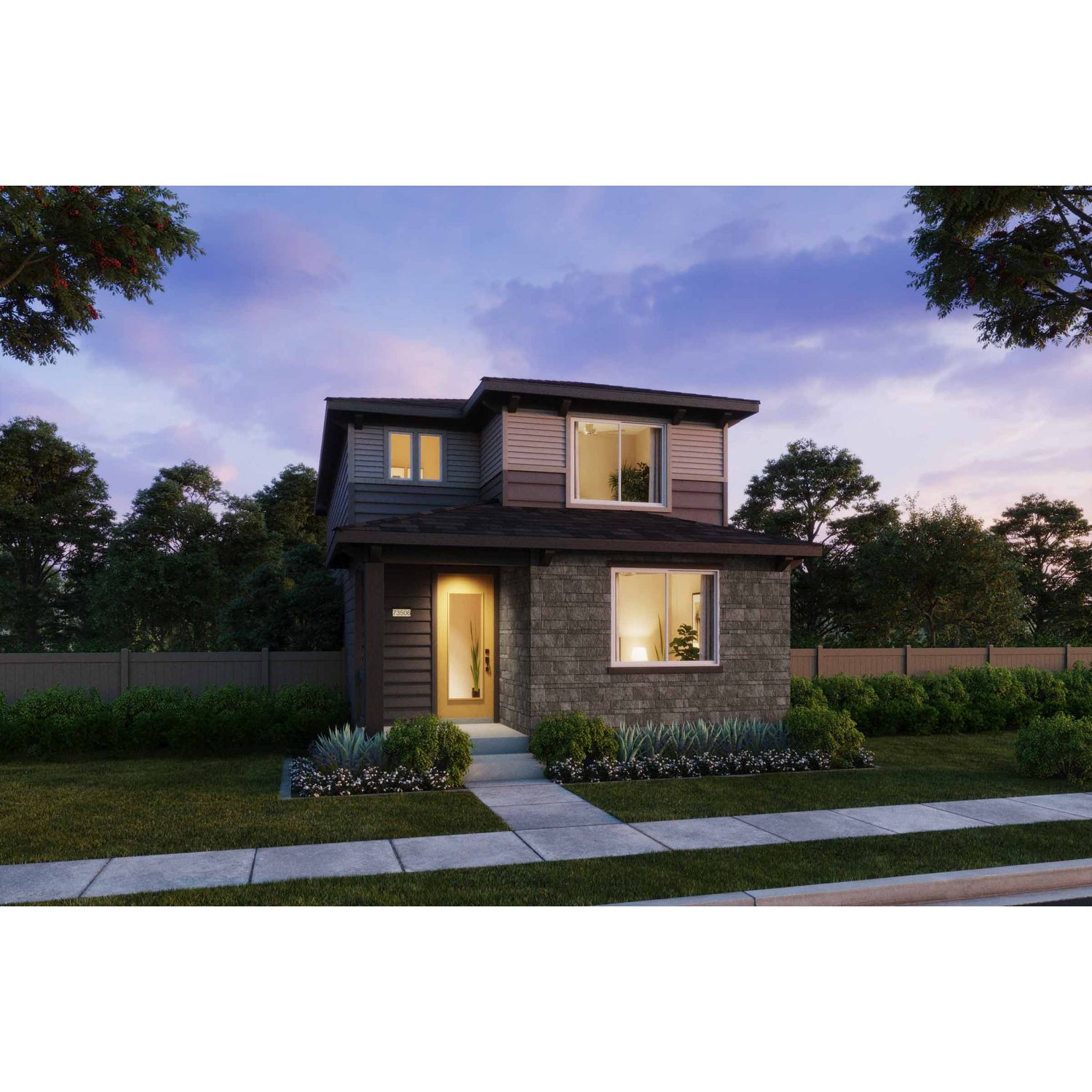 Plan 3 elevations