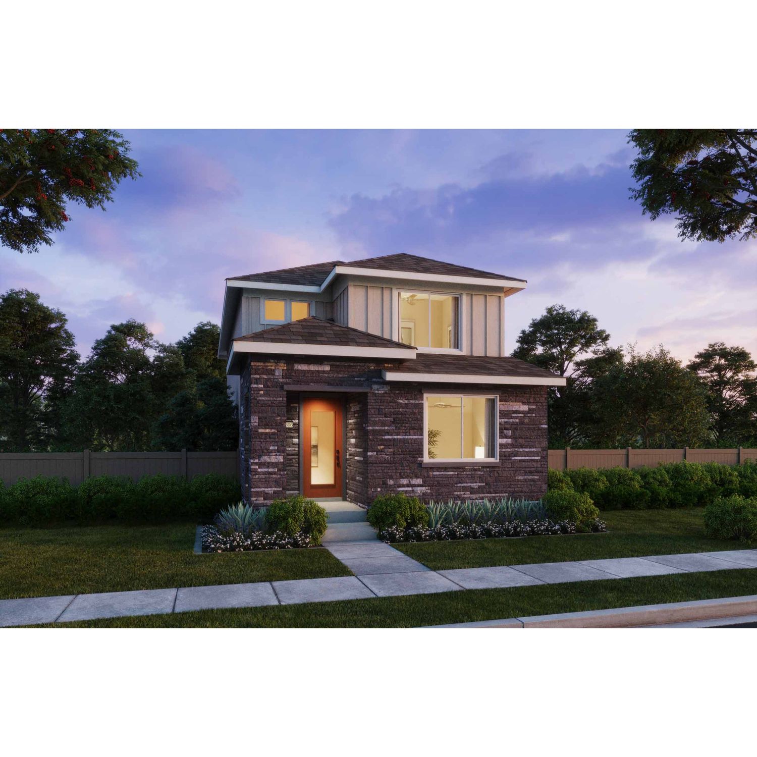 Plan 3 elevations