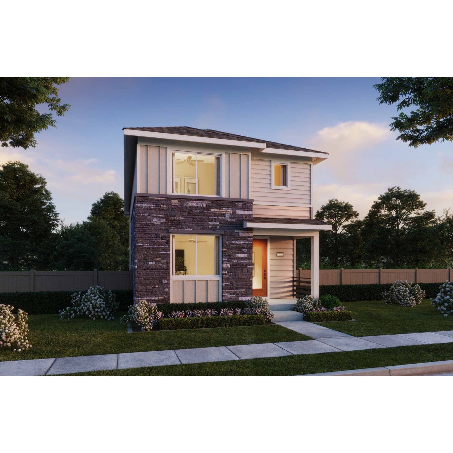 Plan 5 elevations