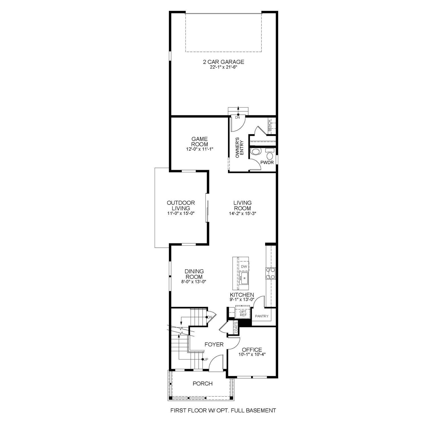 5816 N Orleans St (Dillion) - floorplan image