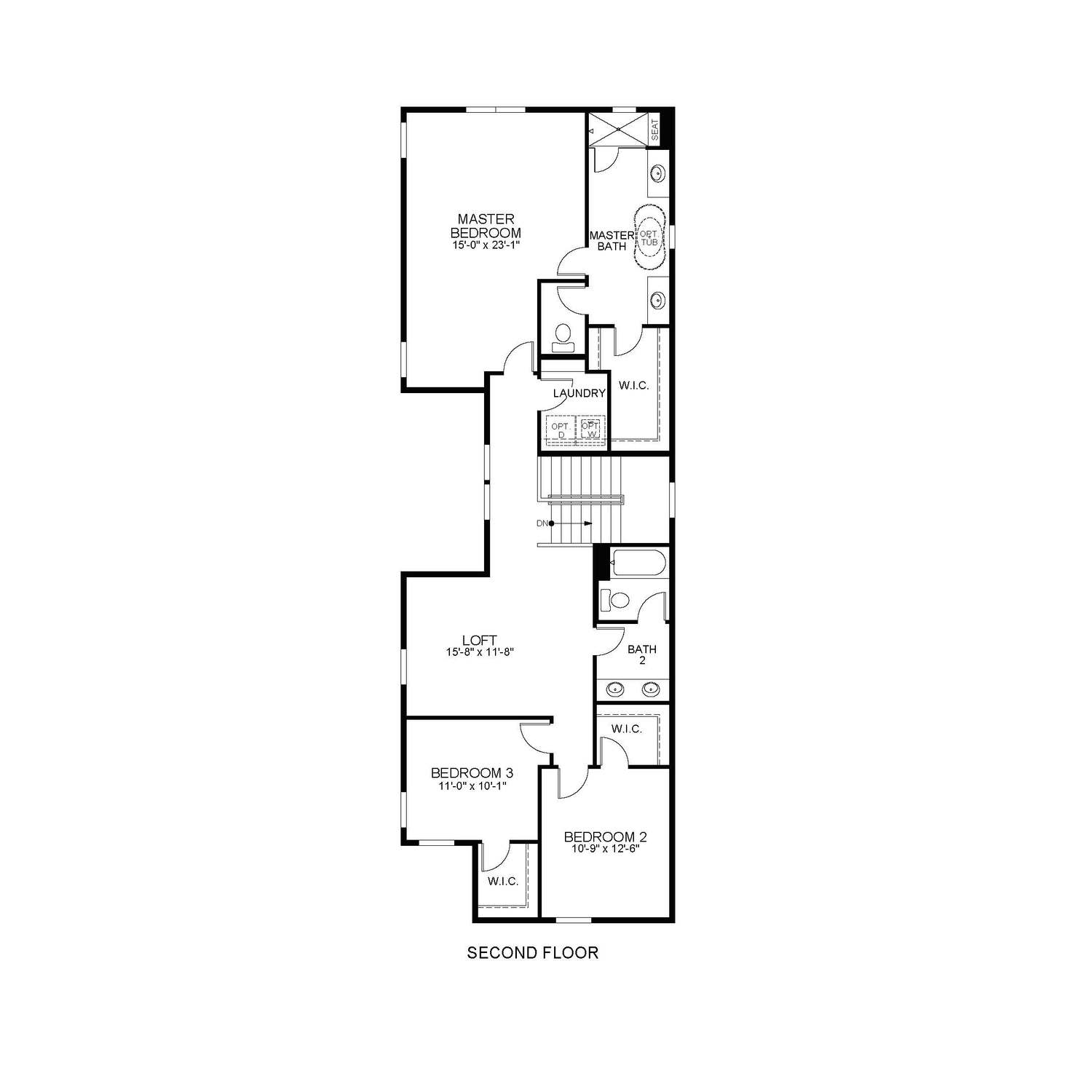 5818 N Orleans St (Carbondale) - floorplan image